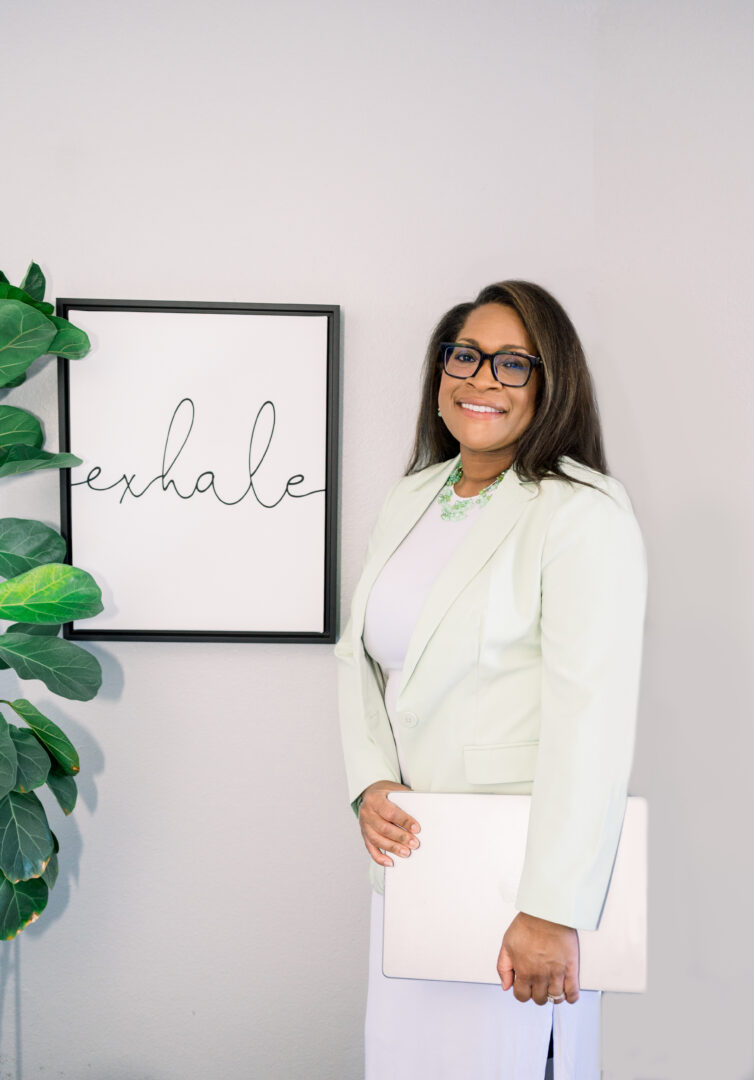 Therapist posing for brand photo session for Temecula Brand Photographer