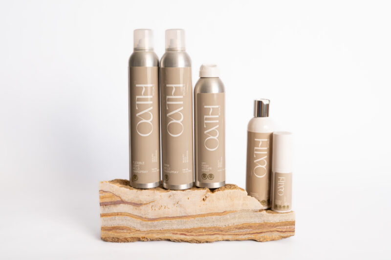 hair products taken by a product photographer in a studio with a white background